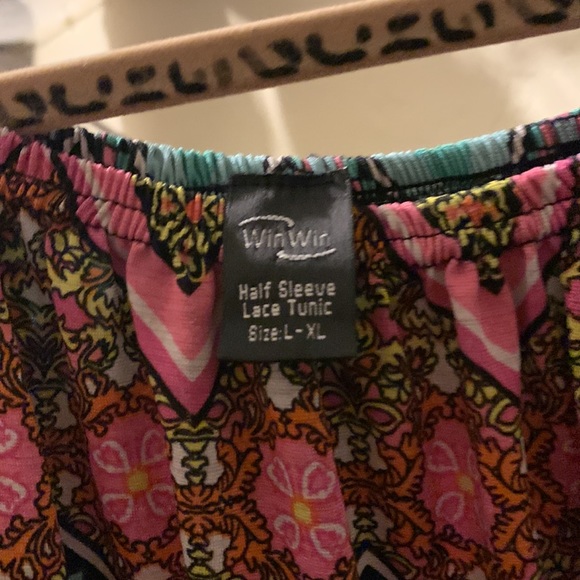 L-xL blouse multi colored used - Picture 5 of 6